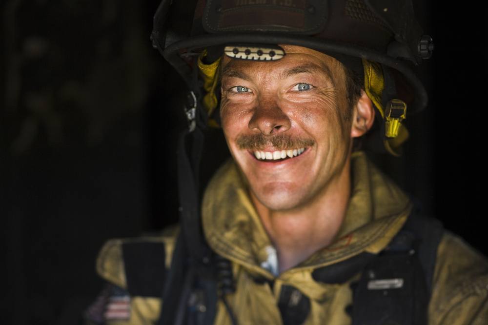 why do firefighters have mustaches